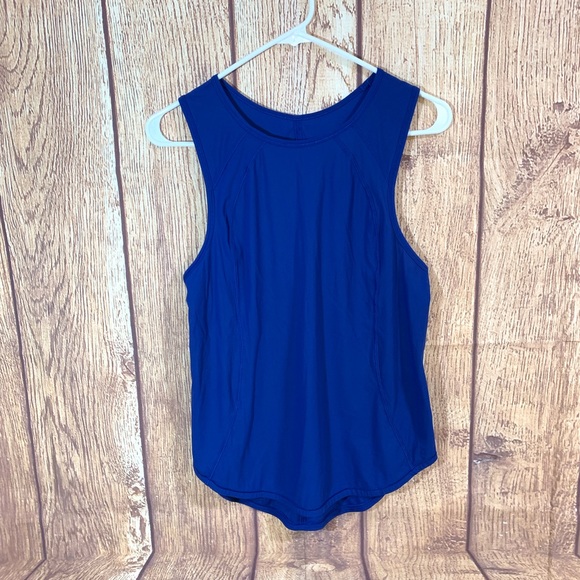 lululemon athletica Tops - Lululemon Blue Tank 4